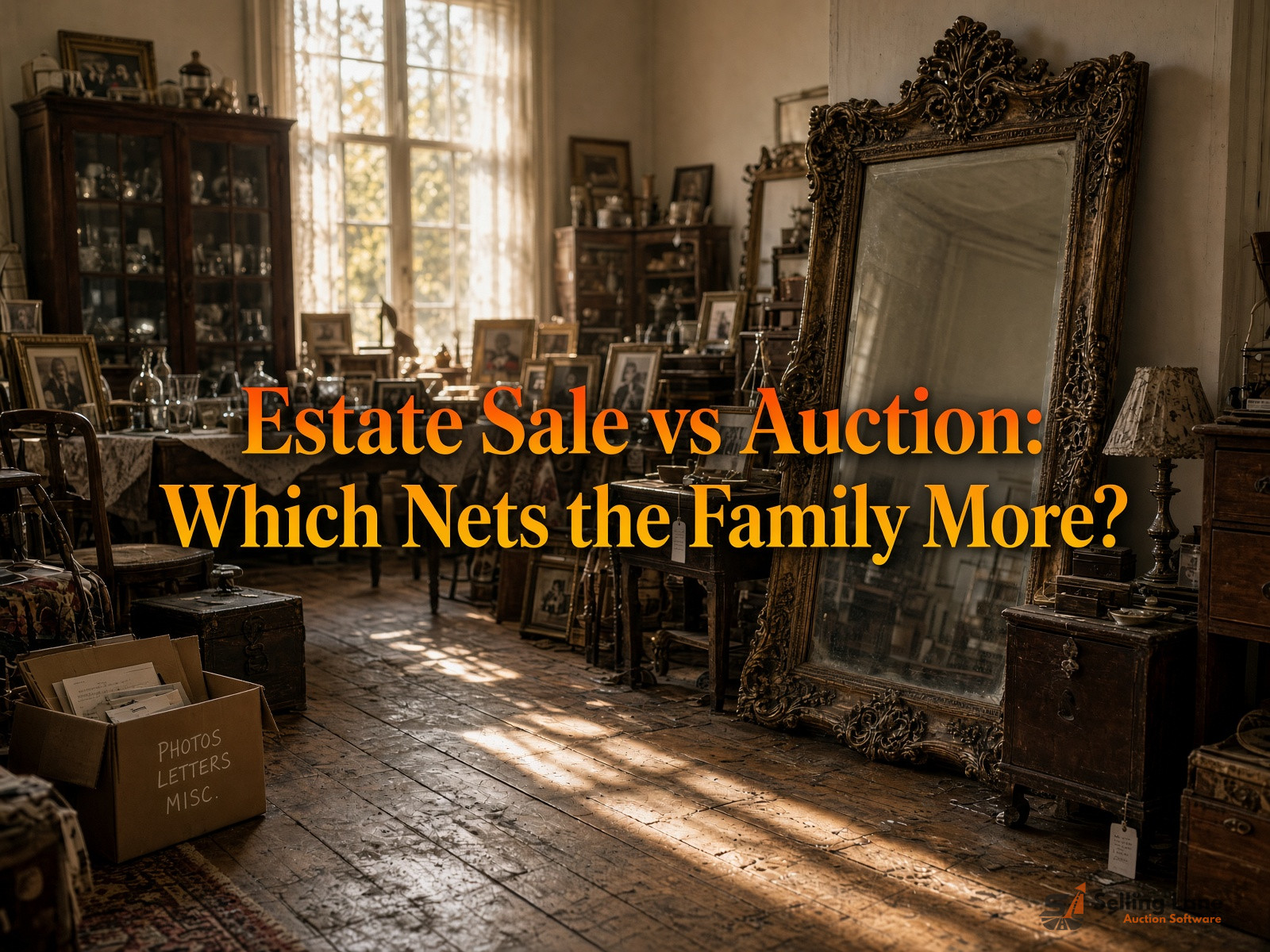 Estate Sale vs Auction: Which Nets the Family More?