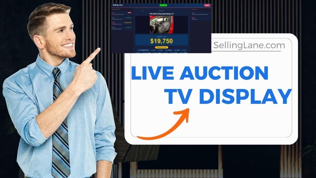 Live Auction TV Display